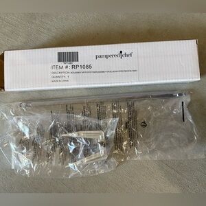 NEW Pampered Chef REPLACEMENT AIR FRYER ROTISSERIE ASSEMBLY FOR DELUXE - 1 fork